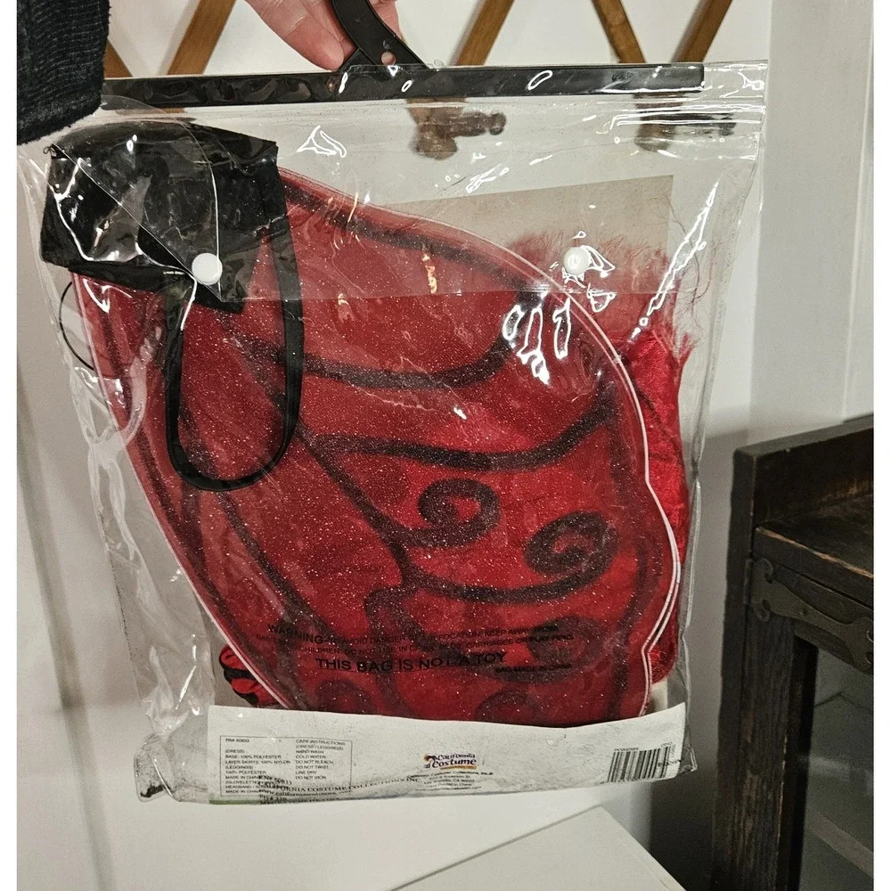 California Costumes Love Bug Child Costume,‎ Size Small 6-8 No Sunglasses